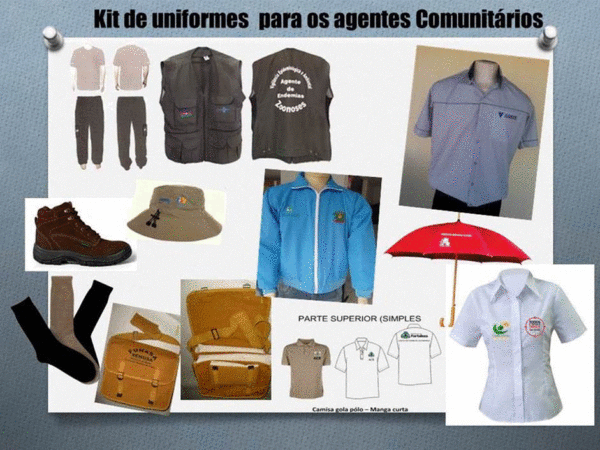 Kit de Uniformes do Agente de Endemias