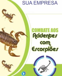Folders - Combate aos Acidentes com Escorpiões - 1000 unidades