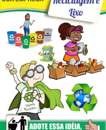 Folders - Reciclagem e Lixo - 1000 unidades